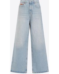 Martine Rose - Extended Wide-Leg Jeans - Lyst