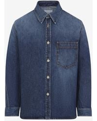 Givenchy - Overshirt Denim Shirt - Lyst