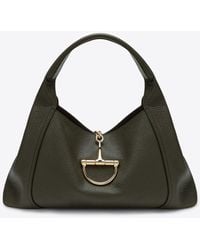 Gucci - Maxi Softbit Leather Shoulder Bag - Lyst