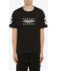 Givenchy - Graphic-Print Crewneck T-Shirt - Lyst