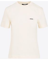 Jacquemus - Le Grosgrain Crewneck T-Shirt - Lyst