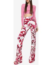 Dolce & Gabbana - Silk Knit Sweater For - Lyst