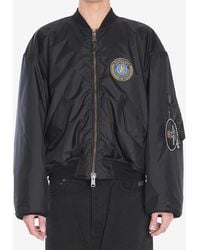 Balenciaga - Large Fit Bomber Jaket - Lyst