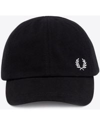 Fred Perry - Logo Embroidered Baseball Cap - Lyst