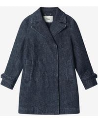 Fendi - Double-Breasted Denim Jacket - Lyst