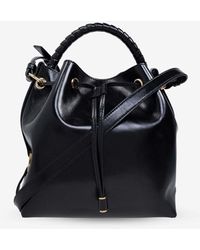 Chloé - Marcie Calf Leather Bucket Bag - Lyst
