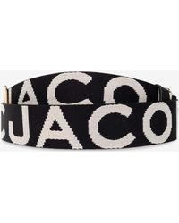 Marc Jacobs - Thin Outline Logo Webbing Strap - Lyst