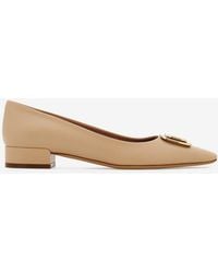 Ferragamo - Venera Vara Bow Ballet Flats - Lyst