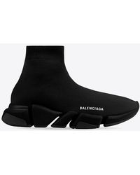 Balenciaga - Speed 2.0 Stretch Knit Sneakers - Lyst