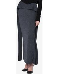 Entire studios - Wool Maxi Skirt - Lyst