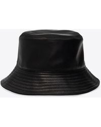 Loewe - Fisherman Logo-Patch Bucket Hat With Zip Detail - Lyst