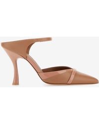 Malone Souliers - Jil 90 Leather Pointed-Toe Mules - Lyst
