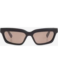 Jacquemus - Logo Print Square Sunglasses - Lyst