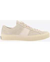 Tom Ford - Cambridge Suede Low-Top Sneakers - Lyst