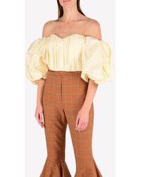 Ellery - Lady Chatterly Off-The-Shoulder Top - Lyst