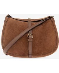 Etro - Medium Pony Suede Shoulder Bag - Lyst
