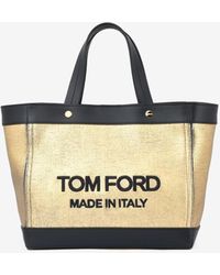 Tom Ford - Mini Embroidered Logo Tote Bag - Lyst