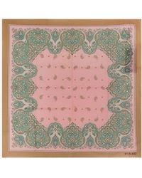 Pinko - Printed Silk Scarf - Lyst