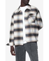 Represent - Flannel Check Long-Sleeved Shirt - Lyst