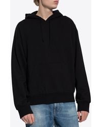 Givenchy - Logo-Embroidered Hooded Sweatshirt - Lyst