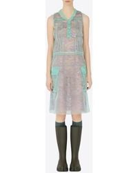 Maison Margiela - Sleeveless Sheer Dress - Lyst