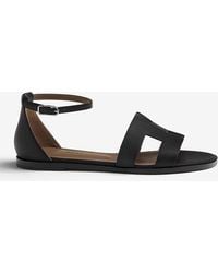 Hermès - Santorini Sandals - Lyst