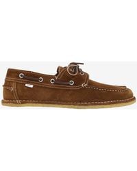 Ami Paris - Boat Suede Loafers - Lyst