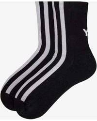 Y-3 - Logo Stripes Socks - Lyst