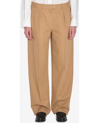 The Row - Alfidis Wide-Leg Pants - Lyst