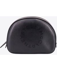 Stella McCartney - Perforated Logo Vanity Bag - Lyst