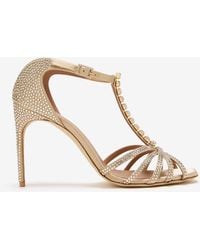 Malone Souliers - Erika 90 Crystal-Embellished Mules - Lyst