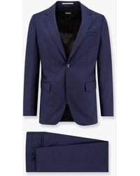 BOSS - Wool Single-Breasted Suit - Lyst