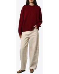 Gucci - Web Band Trimmed Wool And Cashmere Sweater - Lyst