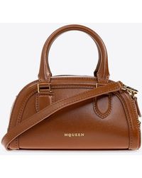 McQueen - Mini Birdee Boston Top Handle Bag - Lyst