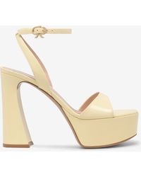 Gianvito Rossi - Nancy 70 Leather Sandals - Lyst