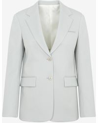 Lanvin - Single-Breasted Wool Blazer - Lyst