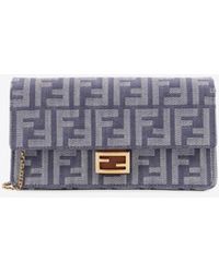 Fendi - Monogram Clutch Bag - Lyst