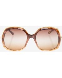 Chloé - Leia Square Sunglasses - Lyst