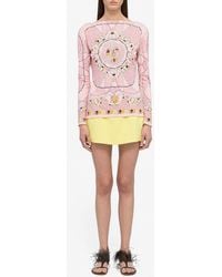 Emilio Pucci - Cyprea Print Long-Sleeved Top - Lyst