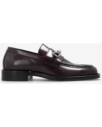 Burberry - Barbed Wire Calf Leather Loafers - Lyst