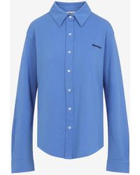 Miu Miu - Shirt - Lyst