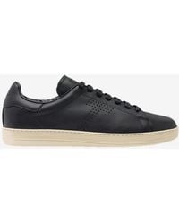 Tom Ford - Warwick Low-Top Leather Sneakers - Lyst