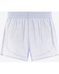 Alexander Wang - Elasticated Mini Shorts - Lyst