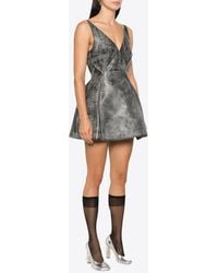 Marni - Flared Mini Dress - Lyst