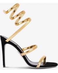 Rene Caovilla - Juniper 105 Suede Sandals - Lyst