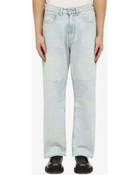 Our Legacy - Straight-Leg Paneled Jeans - Lyst