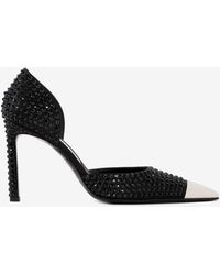 AREA X SERGIO ROSSI - 90 Crystal-Embellished Pumps - Lyst