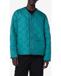 Oamc Peacemaker - Combat Liner Quilted Jacket - Lyst