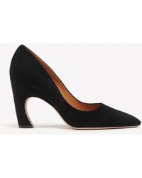 Chloé - Oli 90 Suede Pumps - Lyst