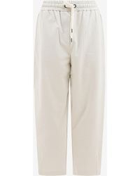 Brunello Cucinelli - Straight-Leg Track Pants - Lyst